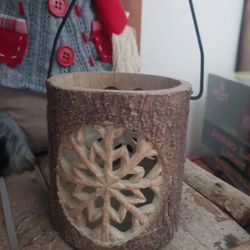 Snowflake Candle Holder