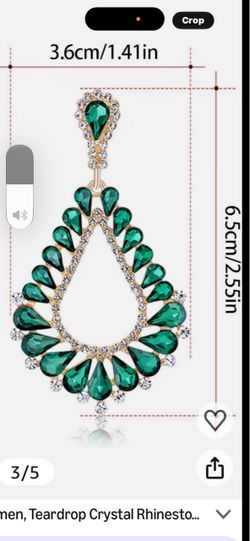 Women teardrop Earrings