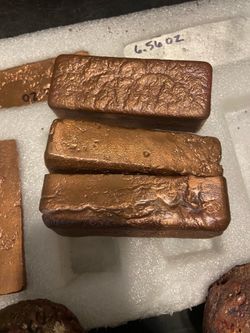 Pure Copper bars