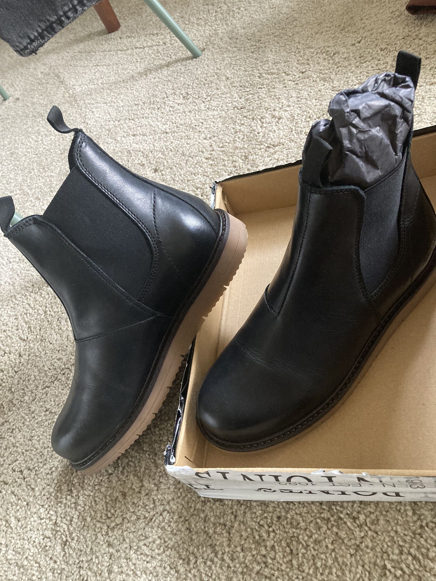 Swedish Leather Boots 