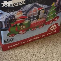 Joiedomi Santa And Bubbling Train (Retail $108)