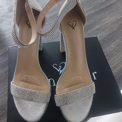 Windsor 81/2 Silver Shoes