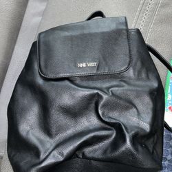 Nine West black backpack 