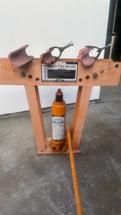 Hydraulic pioe bender
