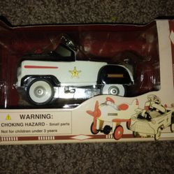 Die Cast Pedal Power POLICE CAR 