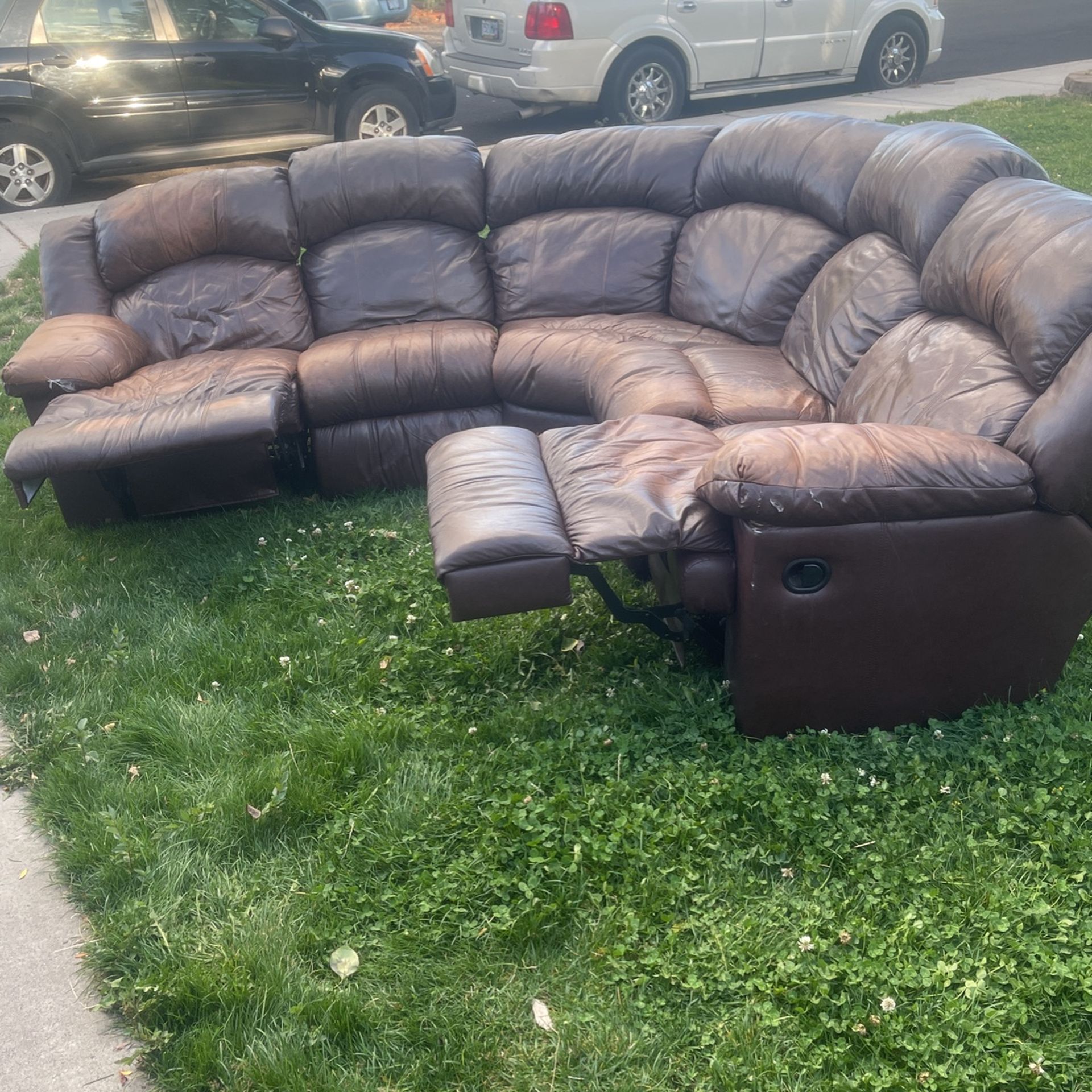 Leather Recliner 