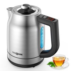 Electric Kettle Temperature Control, 1.7L 1500W Electric Tea Kettle with 13 Temperature Settings, Strix Thermostat, LED Display&Touch Control, Auto Sh