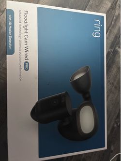 New Ring floodlight camera I’ll take 125 today only