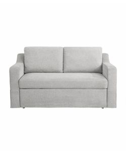 Serta Hans Convertible Loveseat Woven Linen
