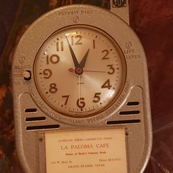 Antique Coin Operated Hotel/Motel Alarm Clock