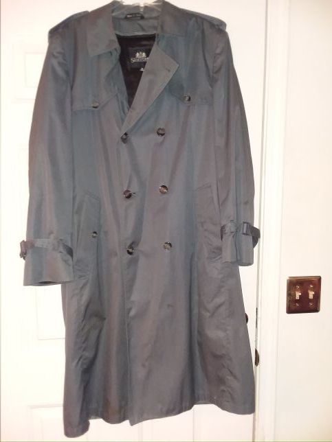 Men's trench coat