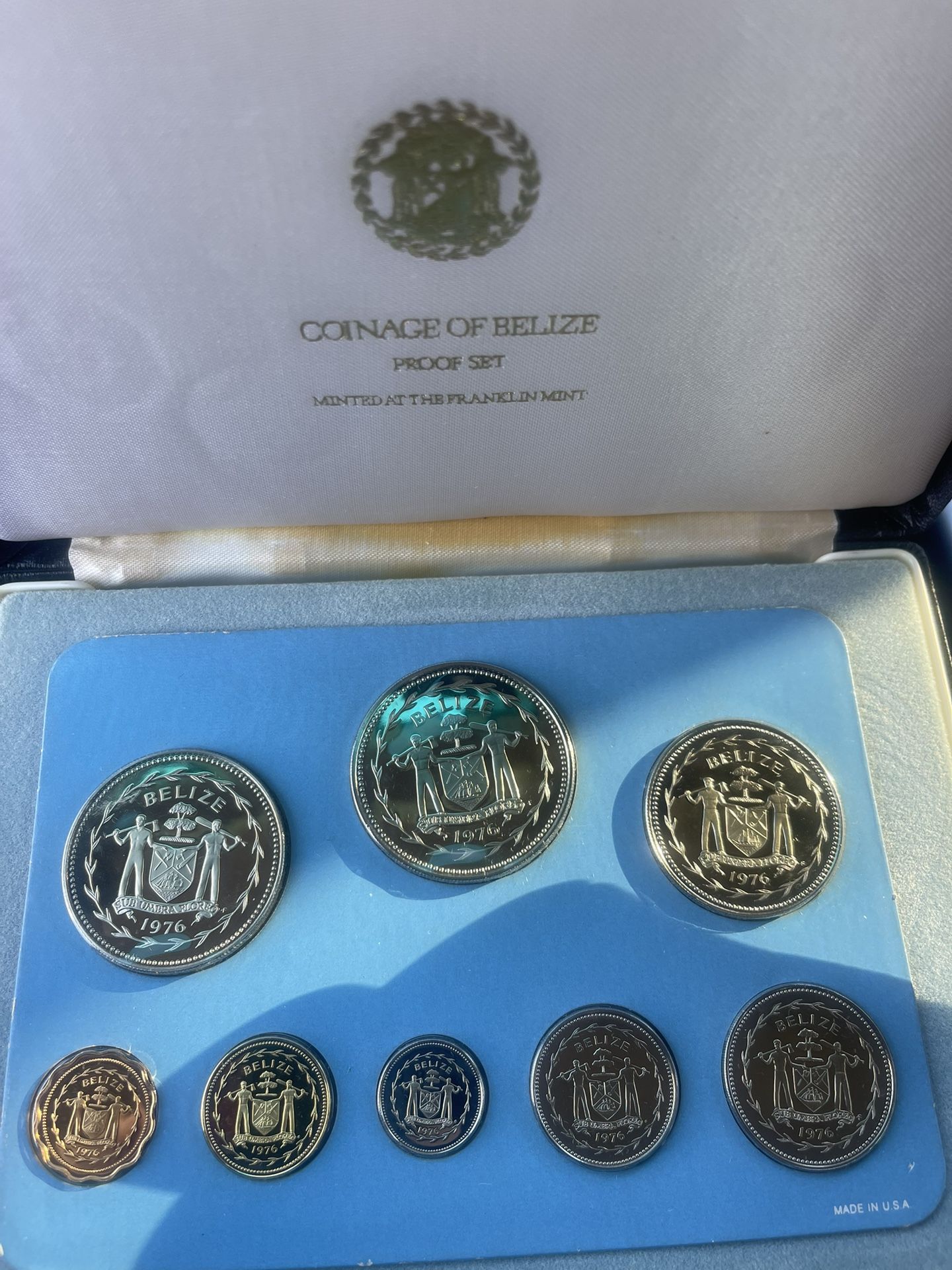 Belize 8 coin Proof Set