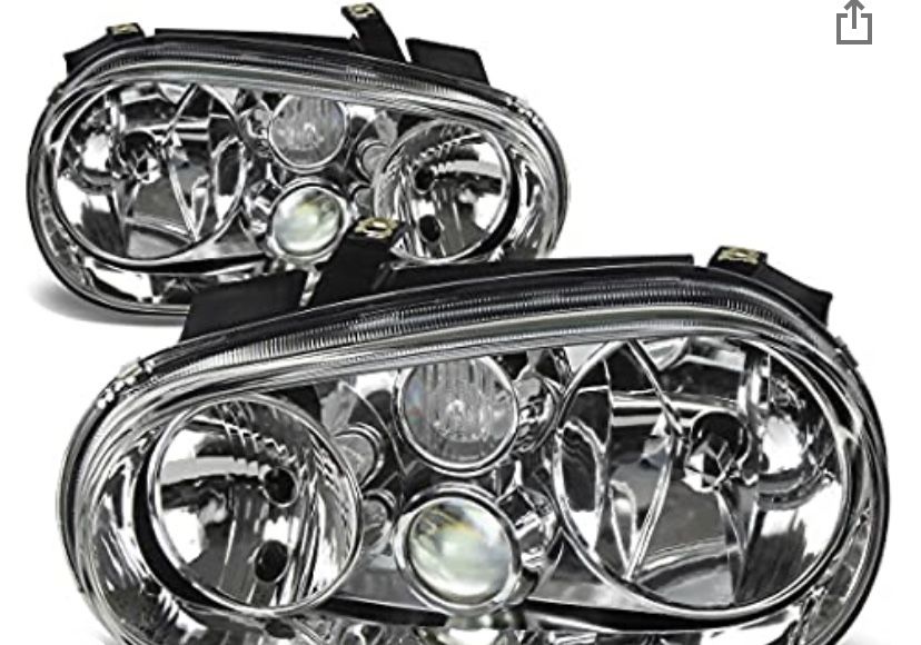 2002 Cabrio headlights new