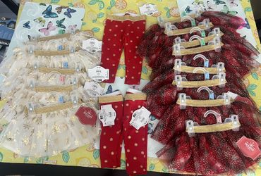 Baby Girls Tutus And Leggings