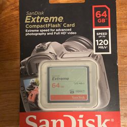 Sandisk 64gb C-fast Card 