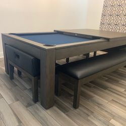 Modern Dining Pool Table