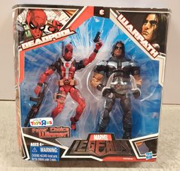 Marvel Legends Deadpool & Warpath Toys R Us Exclusive figures set