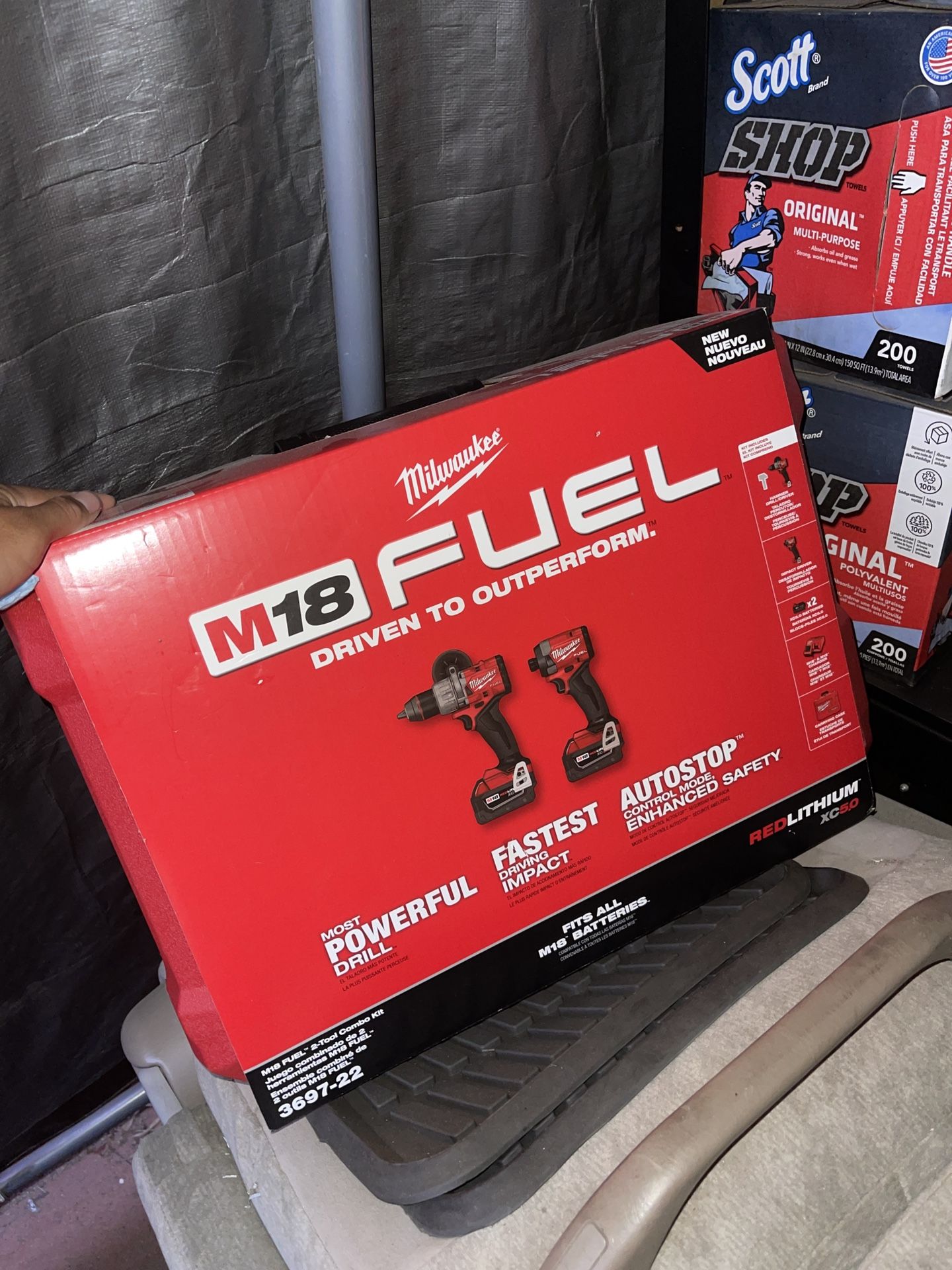 M18 FUEL 18V Brushless Cordless Hammer Drill and Impact Driver Combo Kit