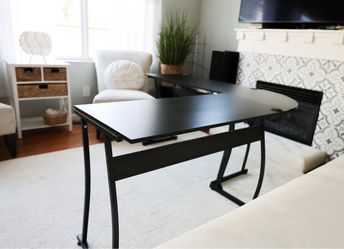 L Shaped computer desk