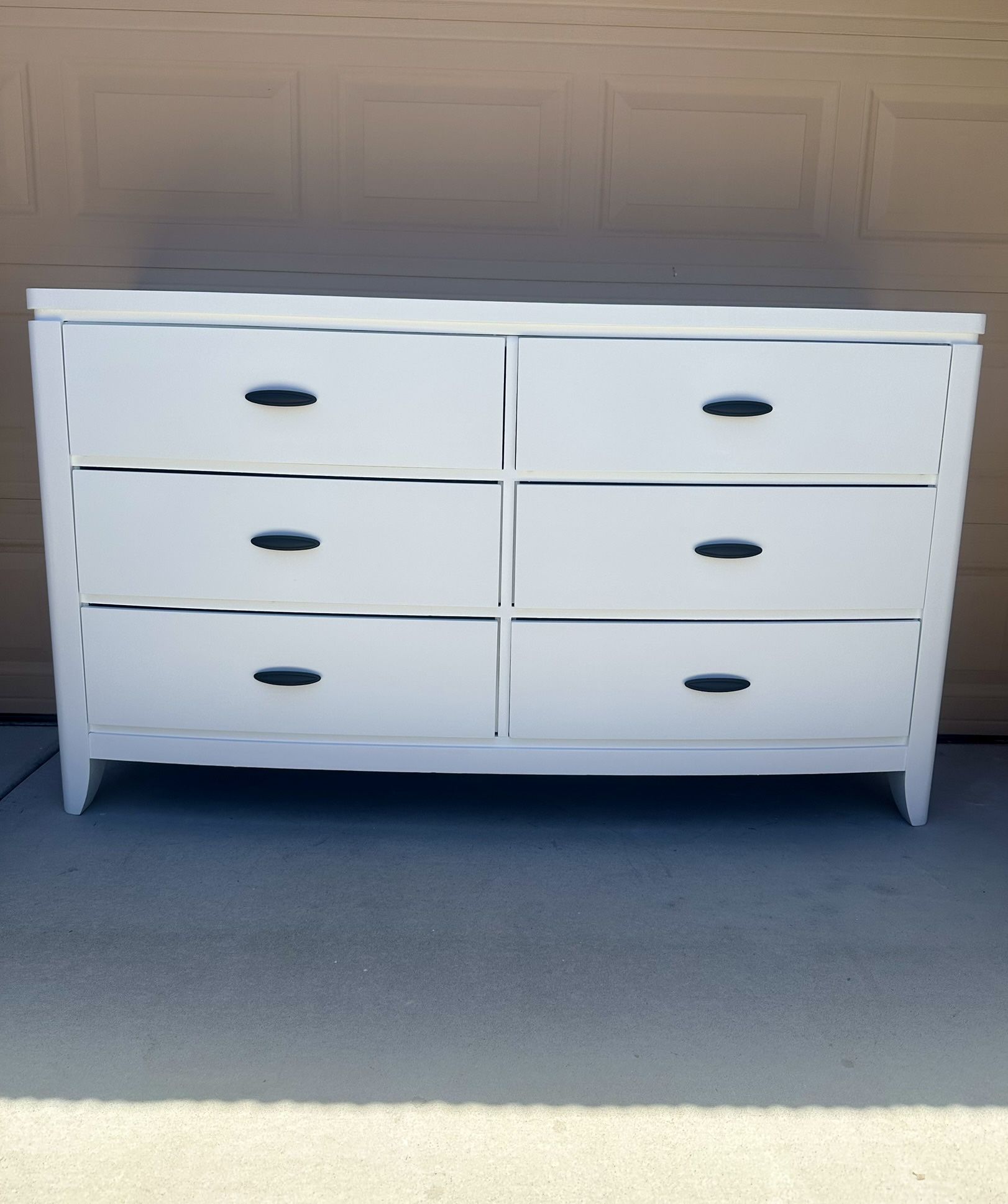 Dresser White 6-Drawers