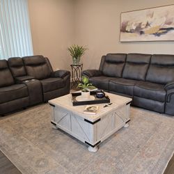 Sofa and Loveseat 