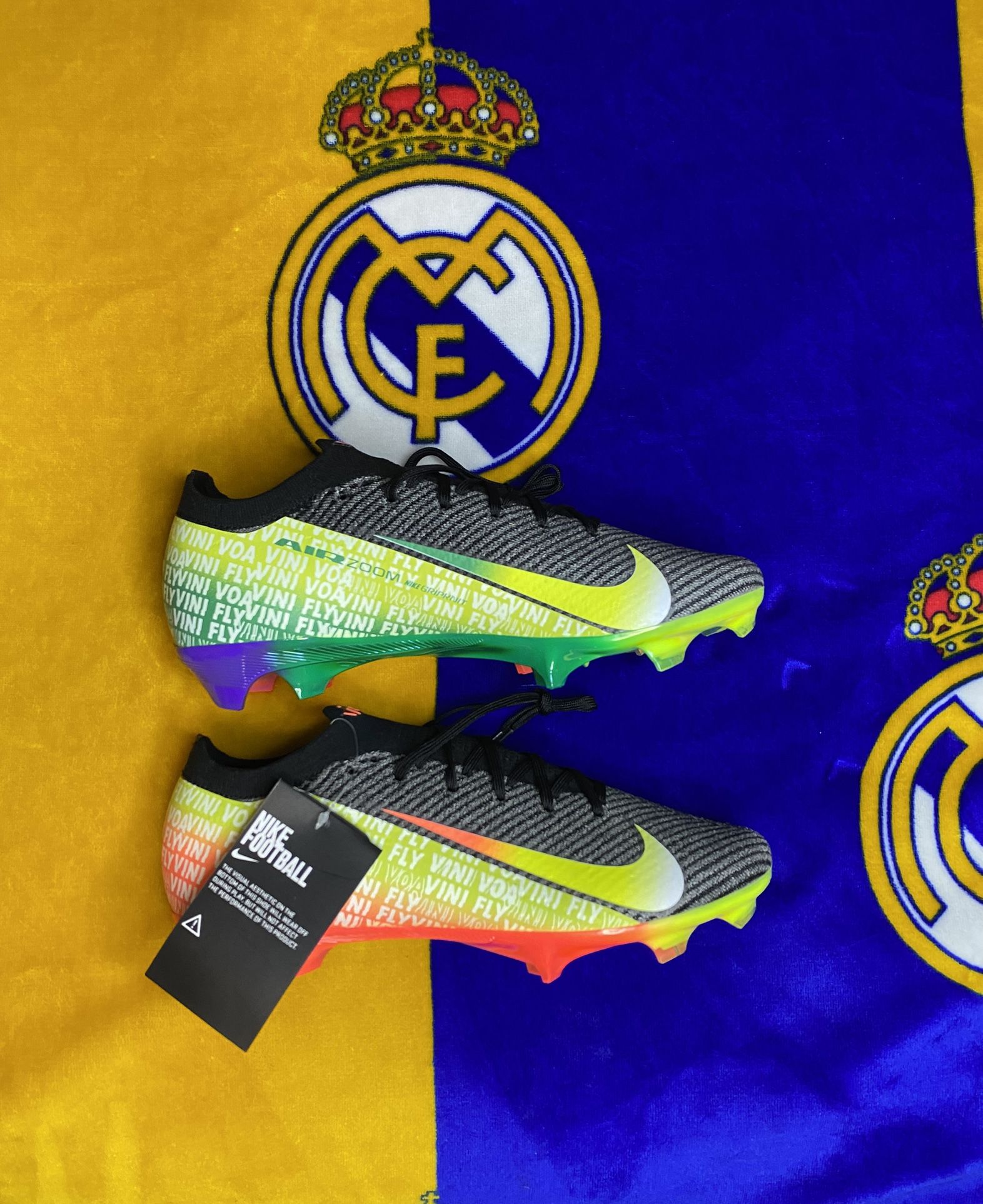 Nike Mercurial Zoom Vapor 16 Elite Vini Jr. FG Soccer Cleats