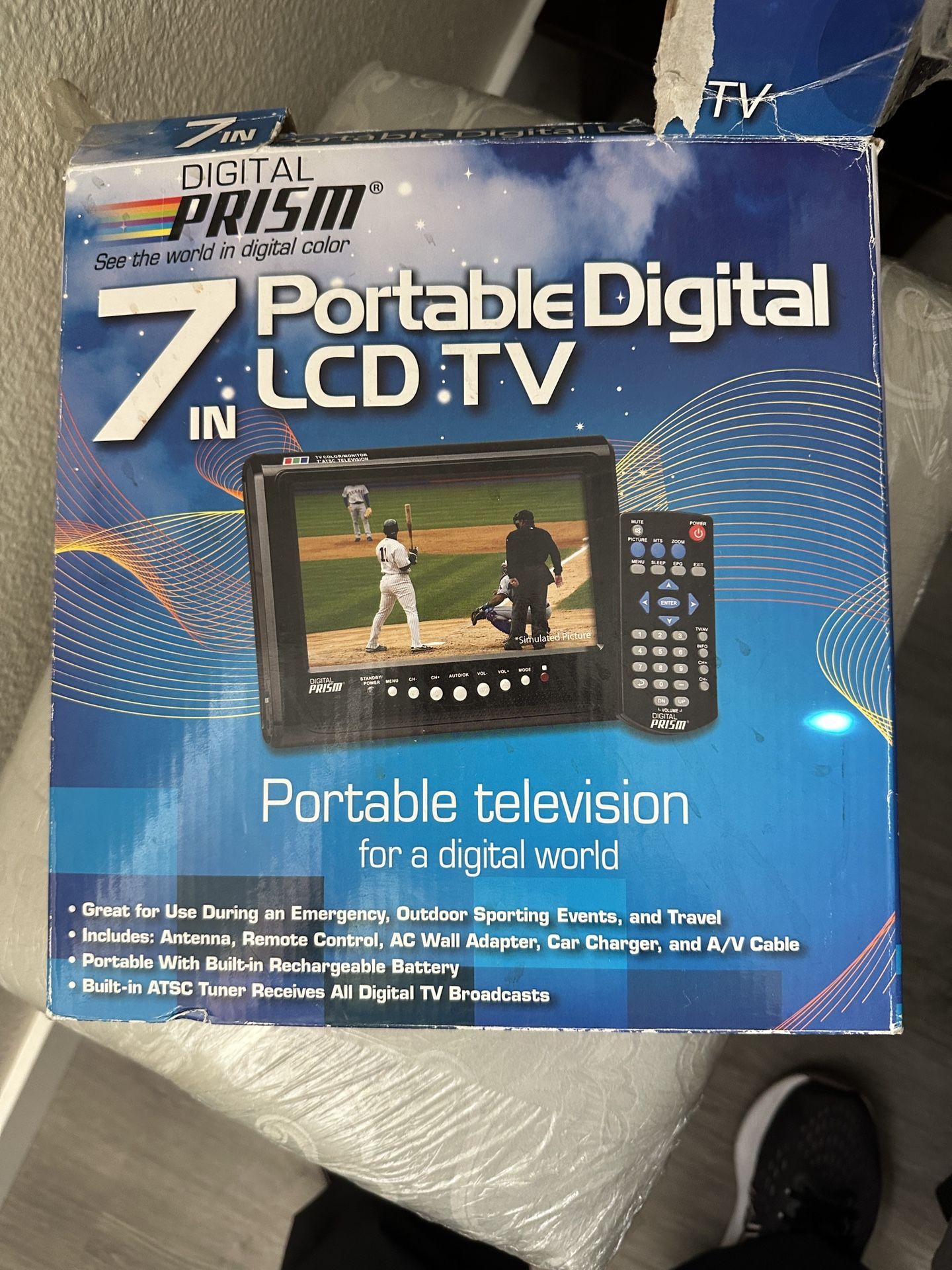 Portable Digital LCD TV 
