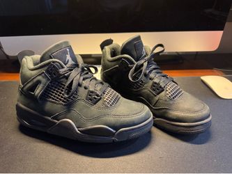 Nike Air Jordan AJ4 Black Cats Size 6Y Youth No Box