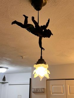 Angel chandelier