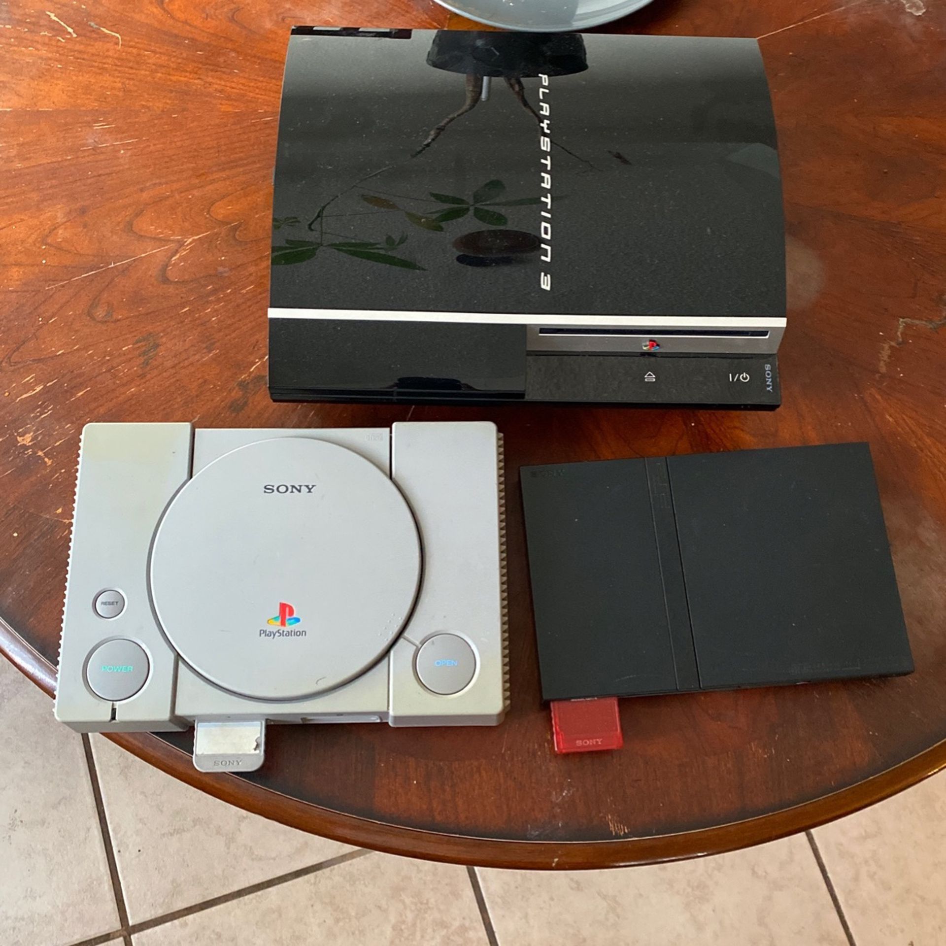 PS1, PS2 PS3 Everything Works