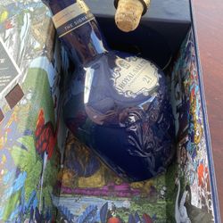 Collectable Royal salute Empty Bottle With Box  Display 