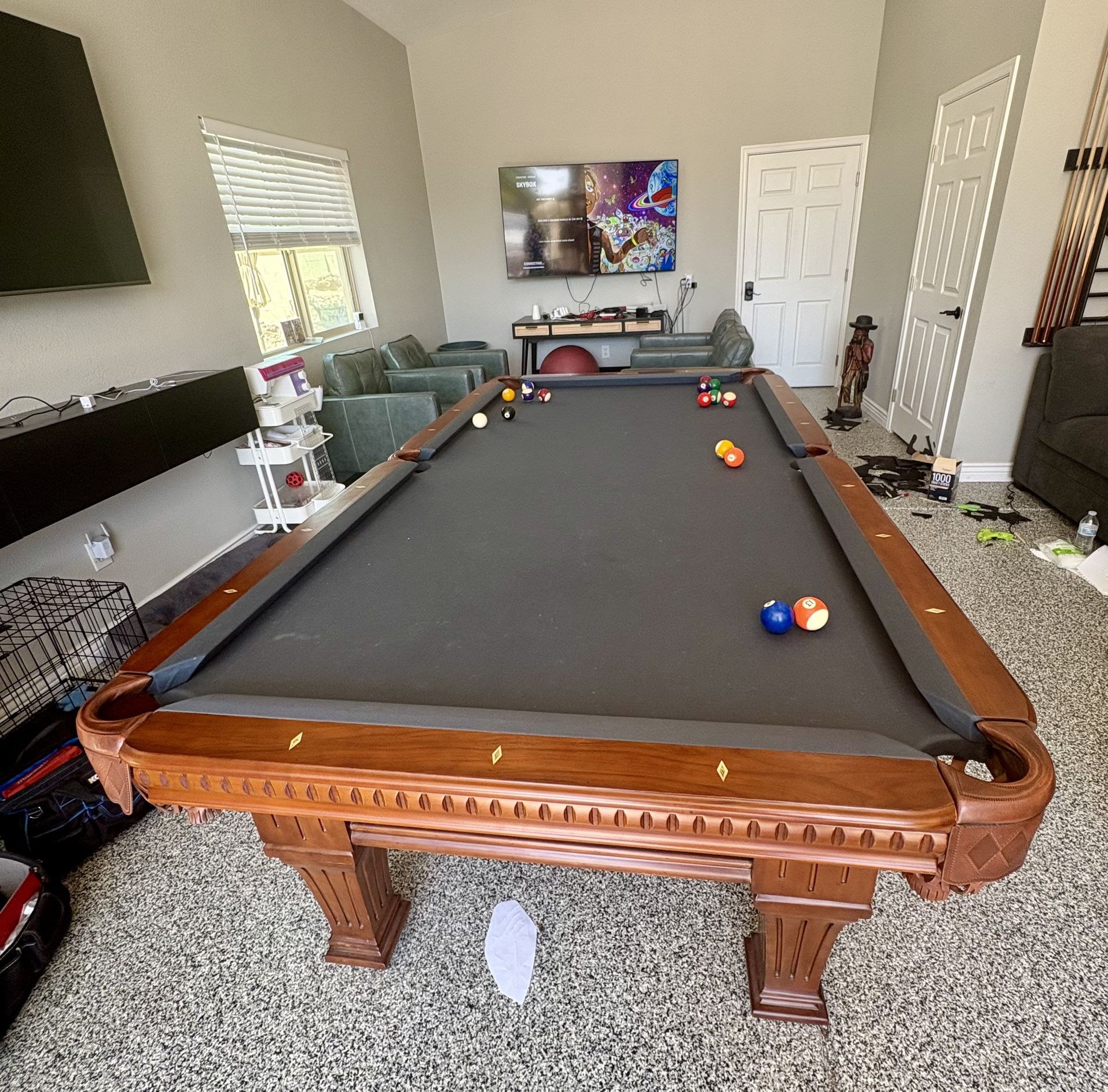8’ Imperial Pool Table - Delivery Available