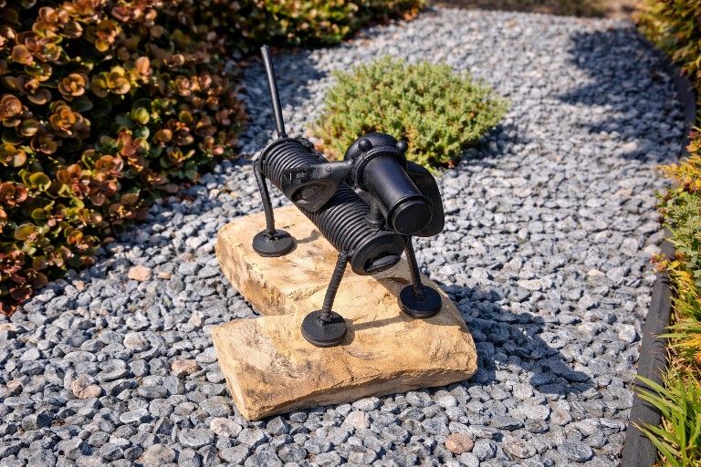 Garden Metal Sculpture Dachshund