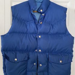 Great Vintage Reversible Down Vest