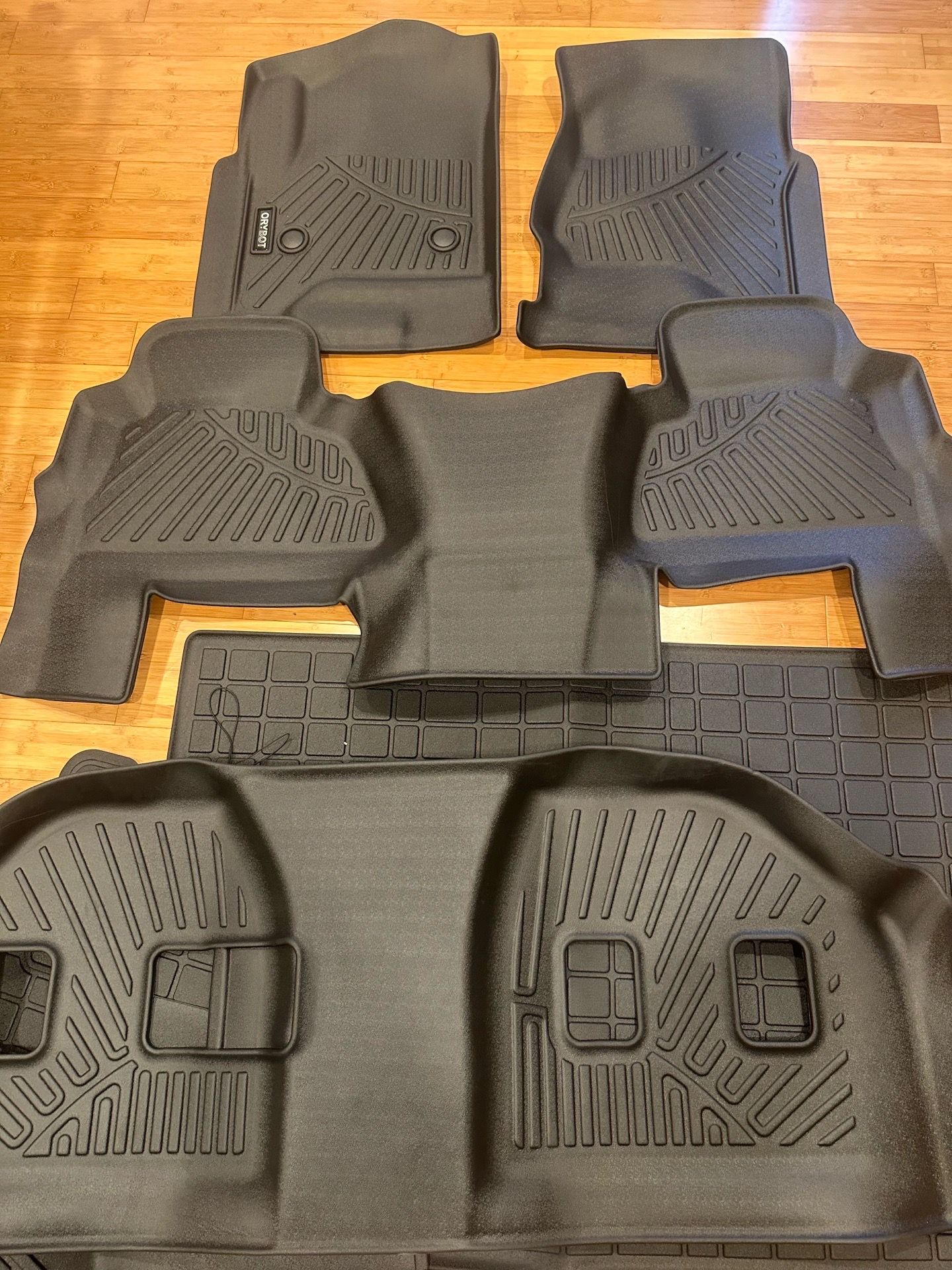 Floor Mats & Cargo for Chevrolet Suburban/GMC Yukon 2015-2020 XL 7 Seats, All Weather, Anti-Slip NEW