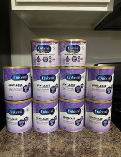 7 cans of formula