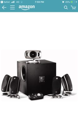 Logitech 5.1 surround sound system