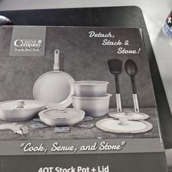 Cuisine Company 4qt Stock Pot With Lid 