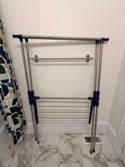Foldable Clothes Drying Rack