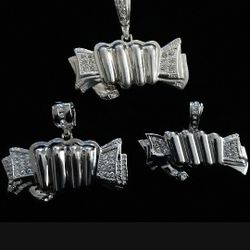 3 different premium Money in Hand Stainless Steel. Only $30 each or All 3 For $100.