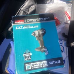 Makita Impact Wrench Impact Gun 3/8 Brushless Brand New On Box