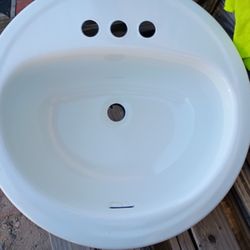 NEW SINC 19 INCHES AROUND. METAL ONE.