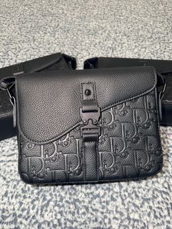 Dior Oblique Messenger Bag Black