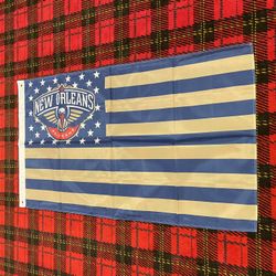 Brand New New Orleans Pelicans Banner Flag 