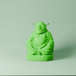 Shrek Sussy Baka Buddha Figure 