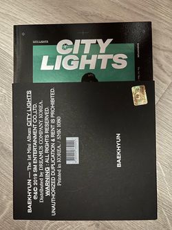 Byun Baekhyun City Lights Album INCLUSIONS NOT GUARANTEED