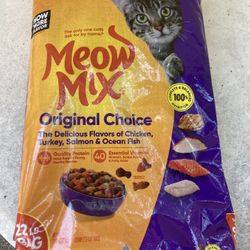 Cat Food Meow Mix 22 Lbs