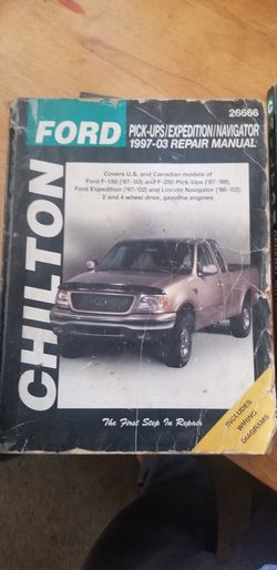 1998 Ford expedition Chilton maintenance manual