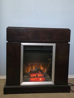Electric Fireplace Heater (Like New)