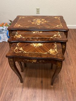 Vintage Italian Style Tables All Three Together $100 